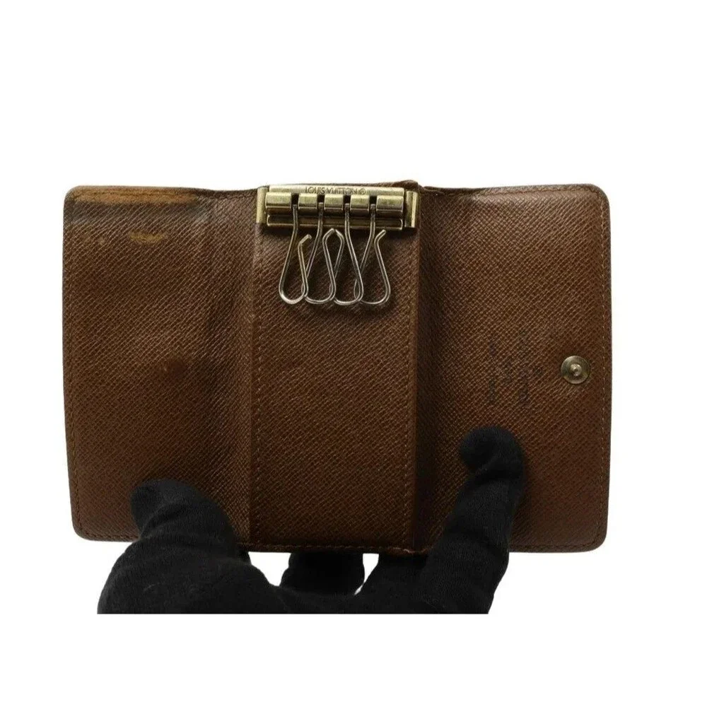 Louis Vuitton Key Case Monogram Multicles 4 Hooks RA0064 Authentic